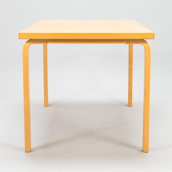 ALVAR AALTO, A 1990's '81B' table for Artek.