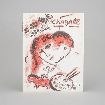 BOK, "Chagall Lithographe III", 1962-1968, utgiven av André Sauret, Frankrike 1969.