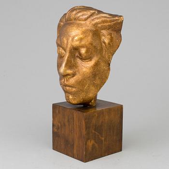 JOHN LUNDQVIST, Skulptur, gips, signerad.