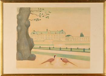 Einar Jolin · EINAR JOLIN, färglitografi, signerad och numrerad 194/360.