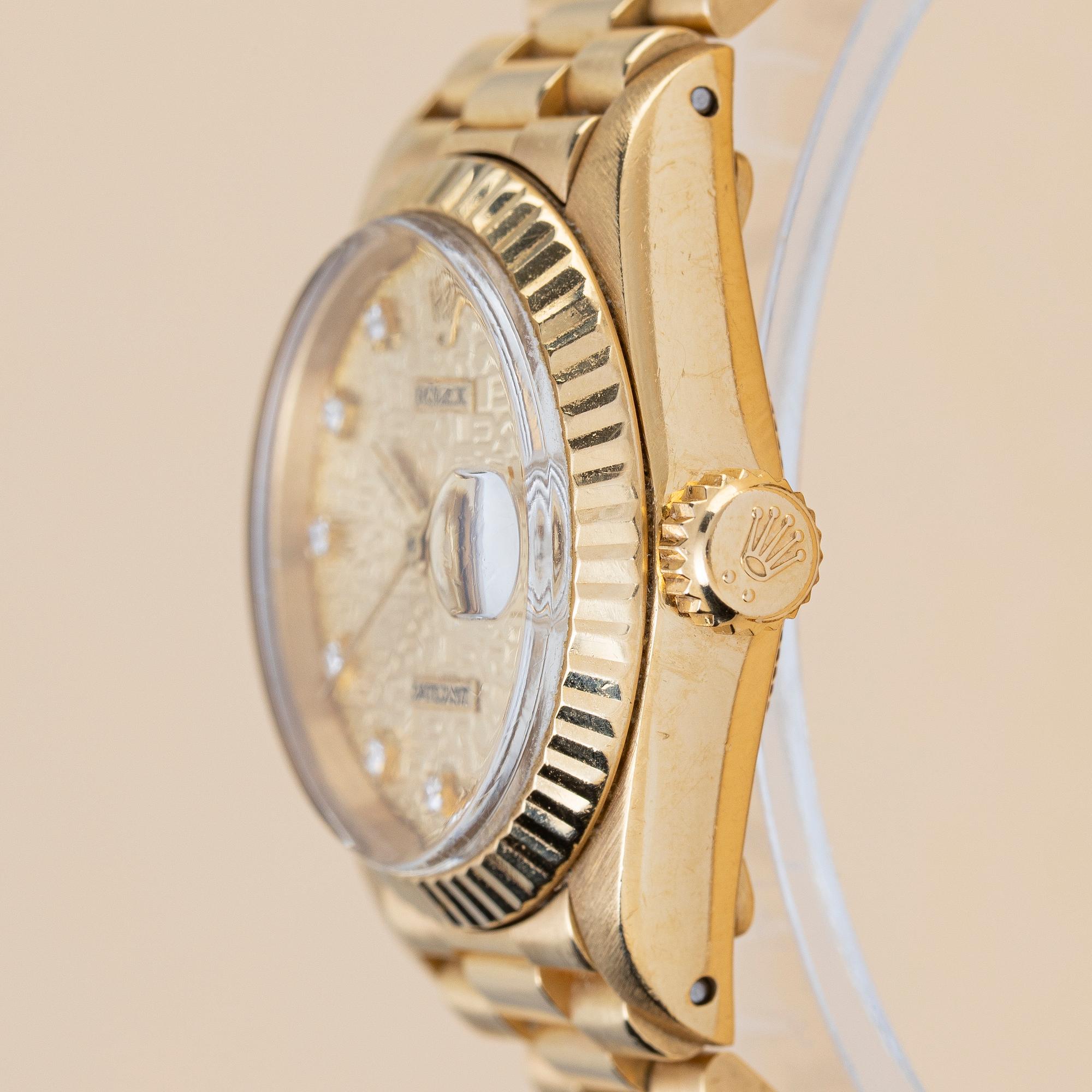 Rolex, Datejust, "Jubilee Diamond Dial", ca 1979.