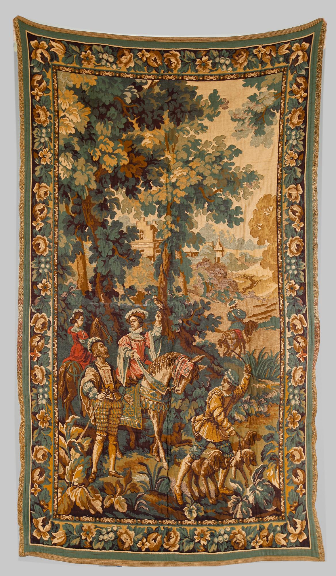 VÄGGBONAD, bomull, 1900-talets mitt.