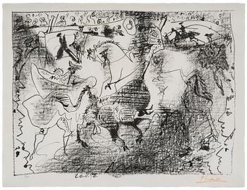 731. Pablo Picasso, "La Pique".