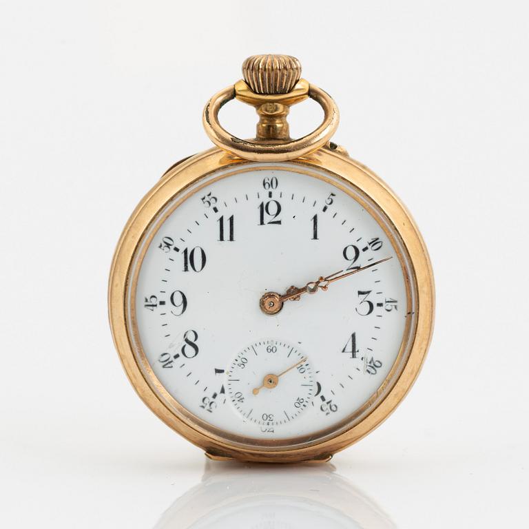 Pocket watch, 33 mm.
