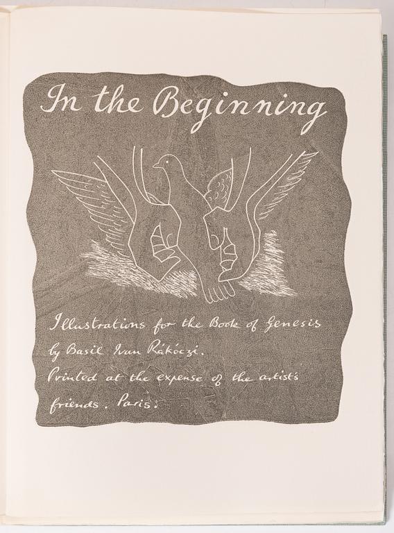 Basil Rákóczi, "In the Beginning".