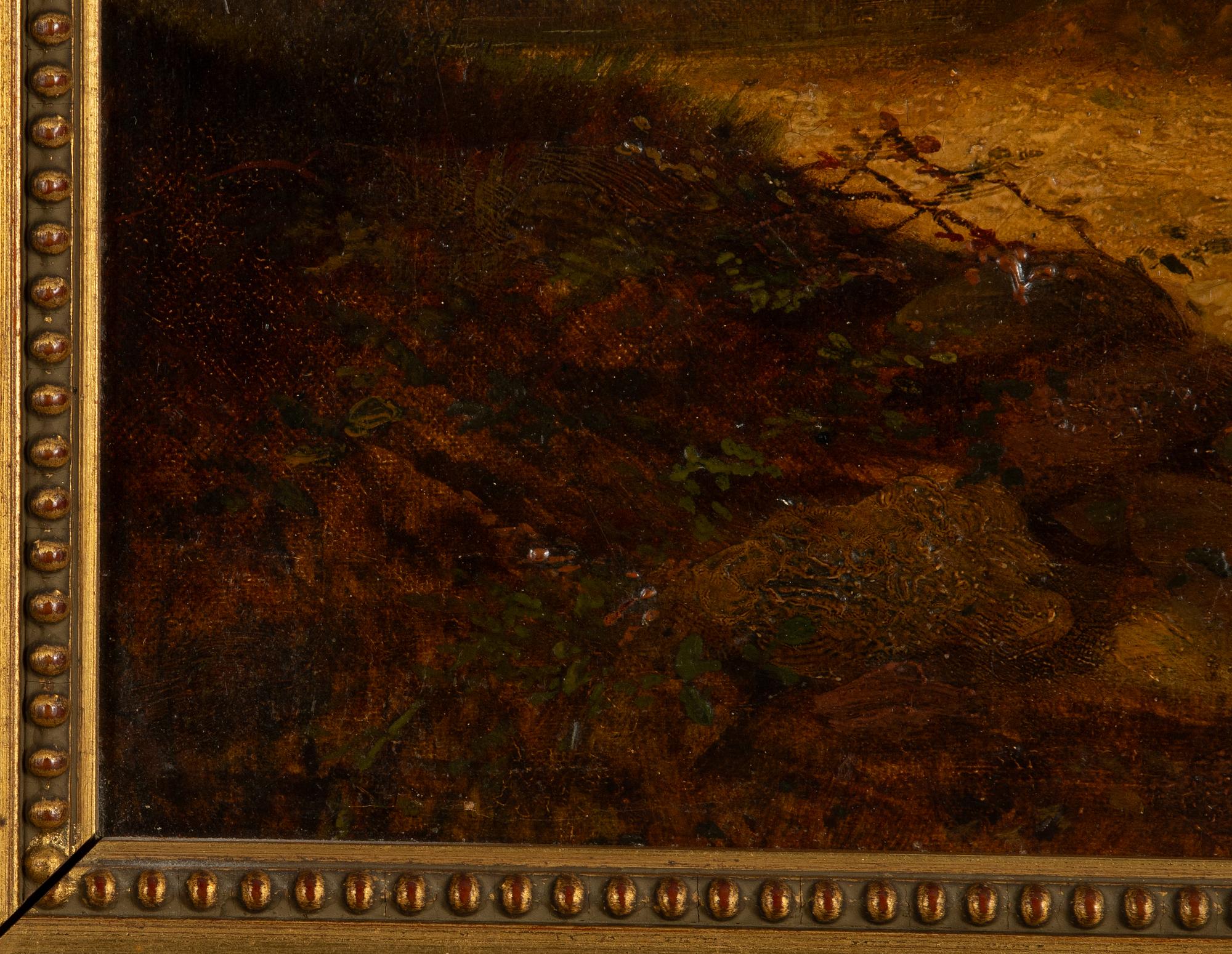 Engelsk konstnär, 1800-tal, Herde med hund.