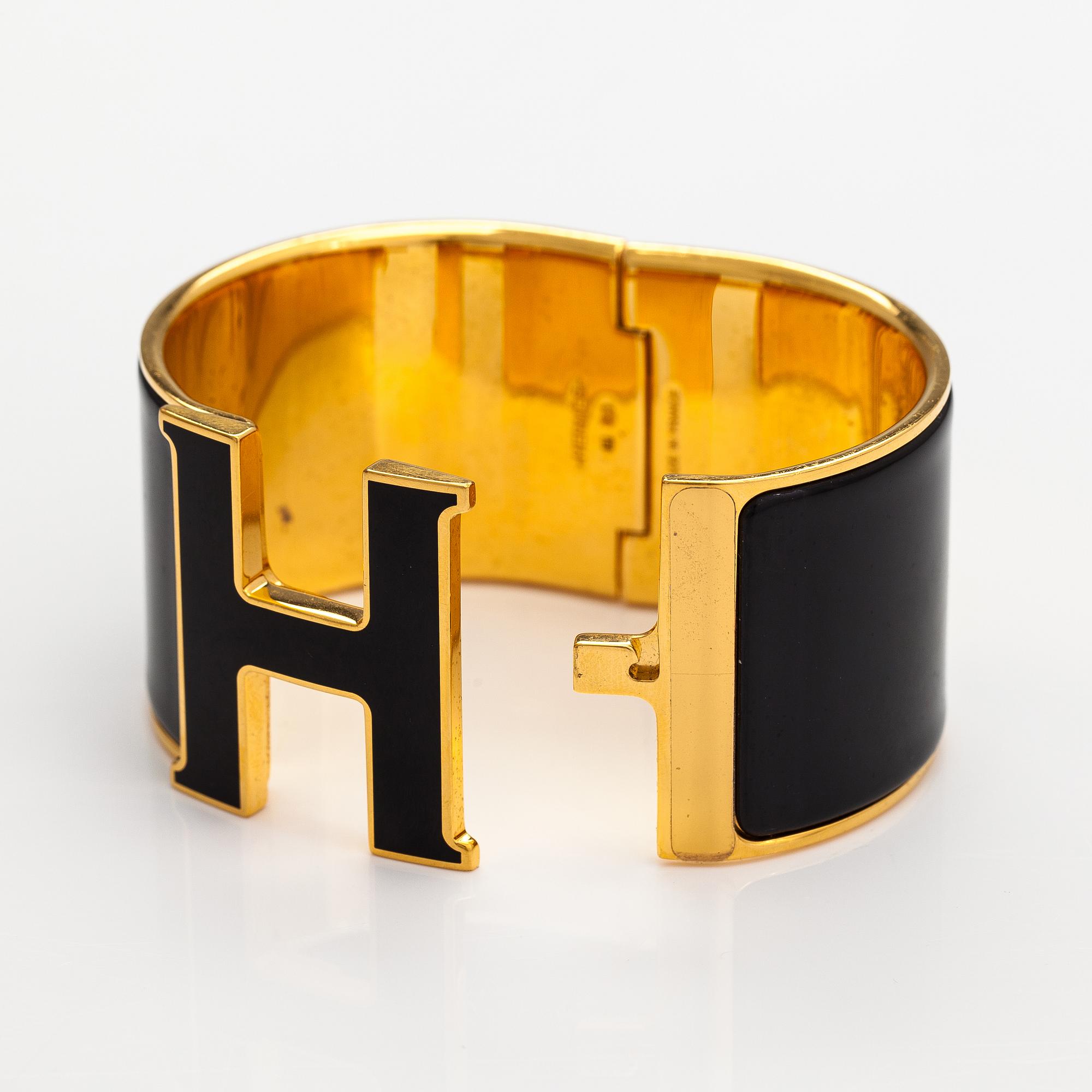 Hermès, Bracelet "Click H". Marked Hermes Made in France.