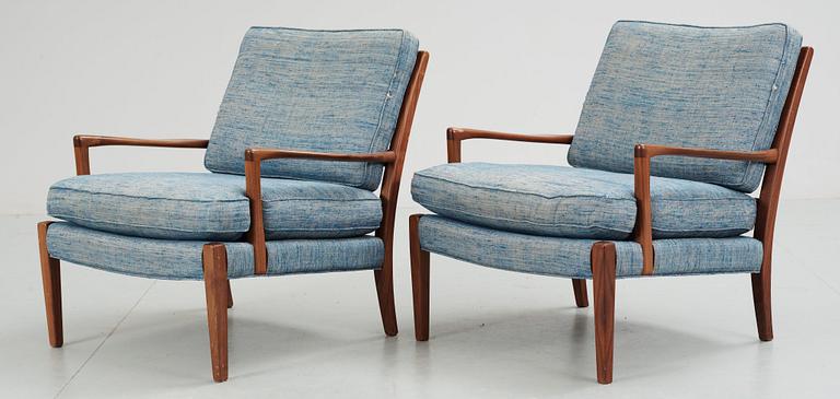 FÅTÖLJER, ett par, Norell 1900-talets andra hälft.