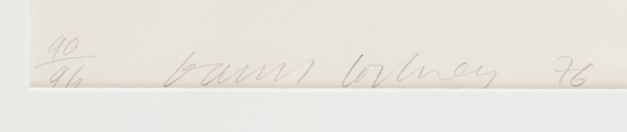 David Hockney, "Henry at Table".