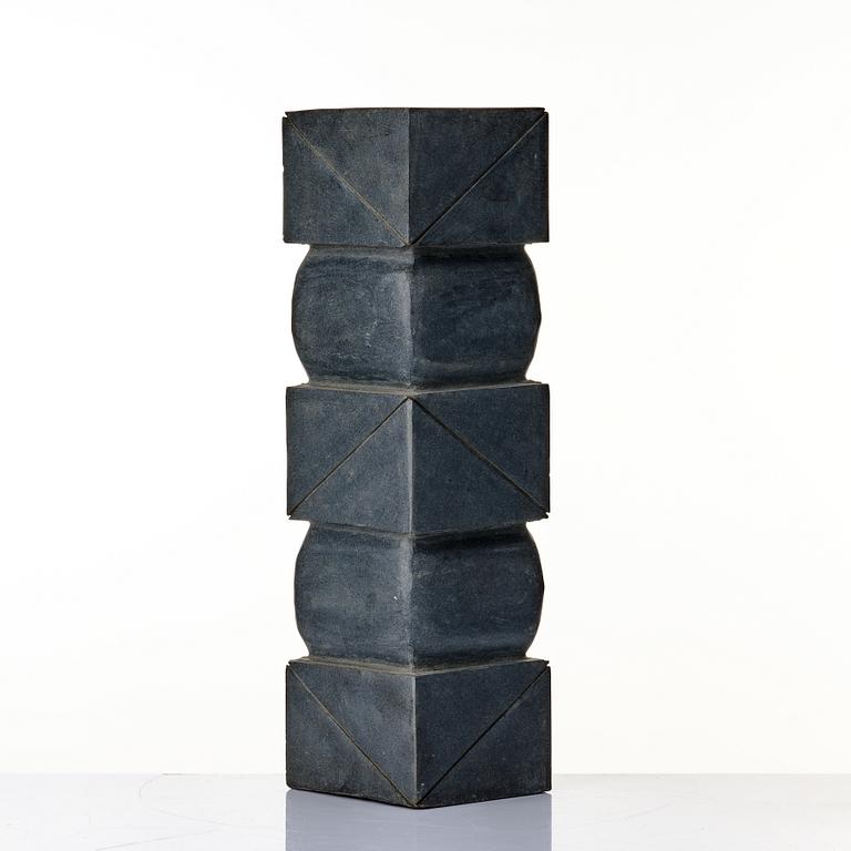 Bengt Malmqvist skulptur, diabas.