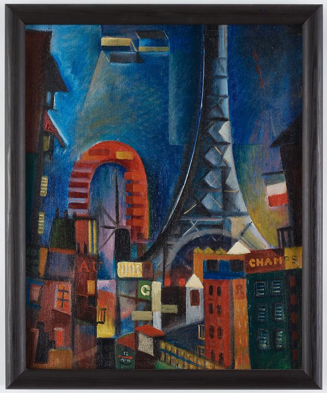 Gösta Adrian-Nilsson, "Eiffeltornet (The Eiffel Tower)".