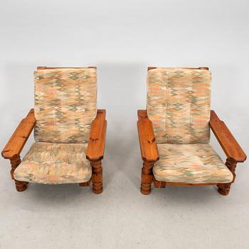 Collden, a pair of armchairs model "Tälja", Sweden 1960s.