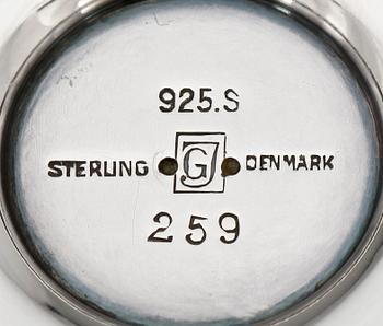 SKÅL, sterling silver, Georg Jensen, Köpenhamn 1925-32.