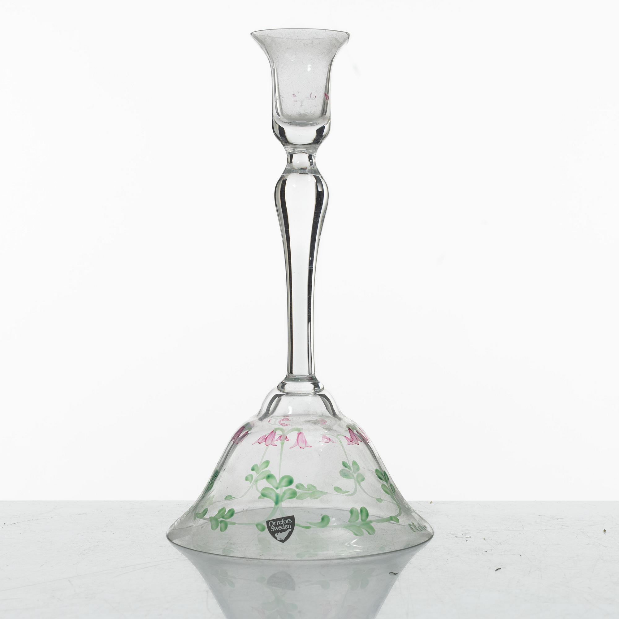 Eva Englund, a 27-piece 'Linnea' glass service, Orrefors.