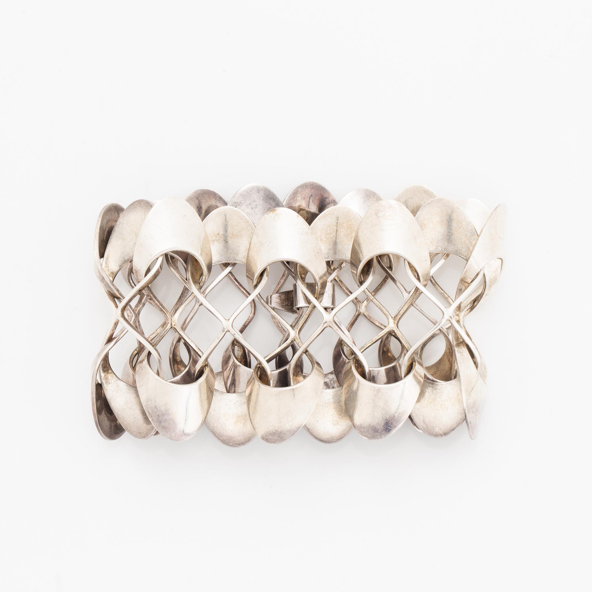Theresia Hvorslev, Alton silver bracelet, Alton, Falköping 1970.