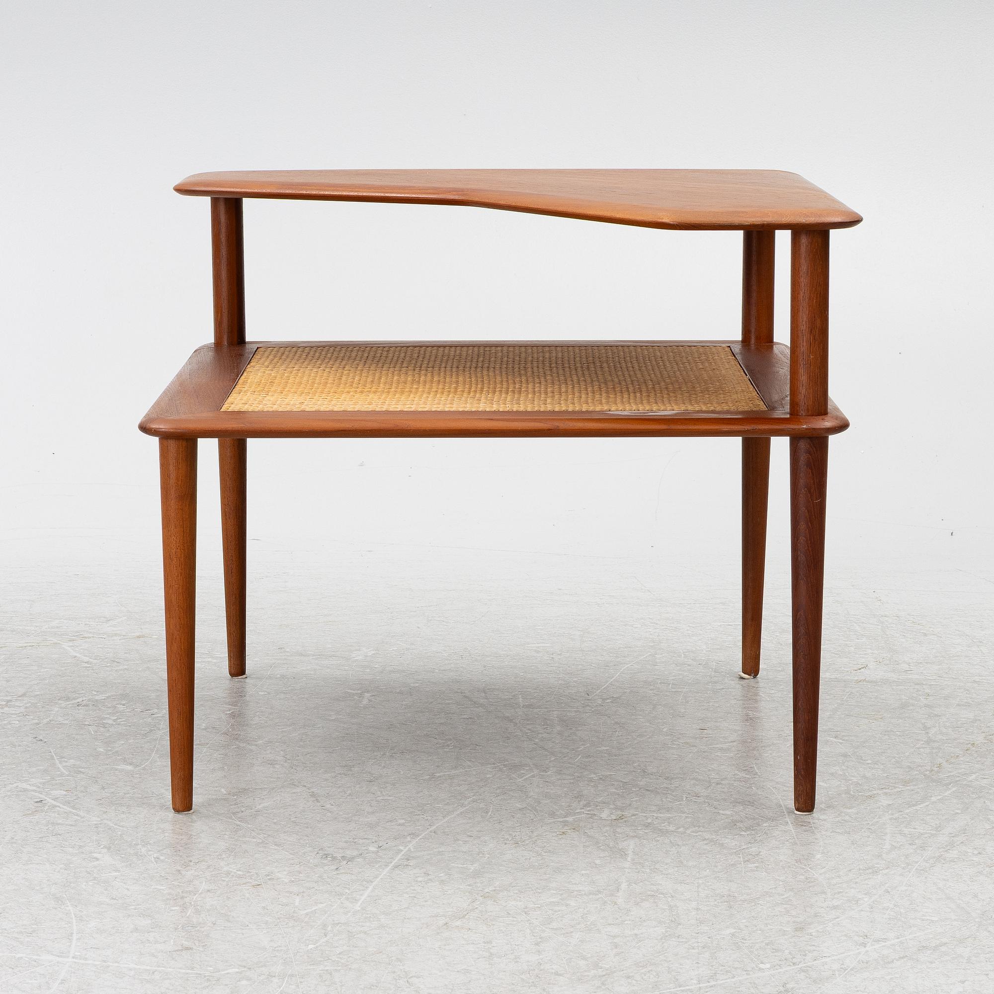 Peter Hvidt & Orla Mølgaard Nielsen, soffbord, "Minerva", France & Son, Danmark, 1960-tal.