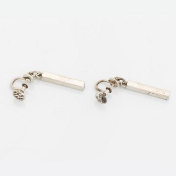 Wiwen Nilsson, silver earrings.