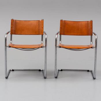 Two armchairs, second half of the 20th century.