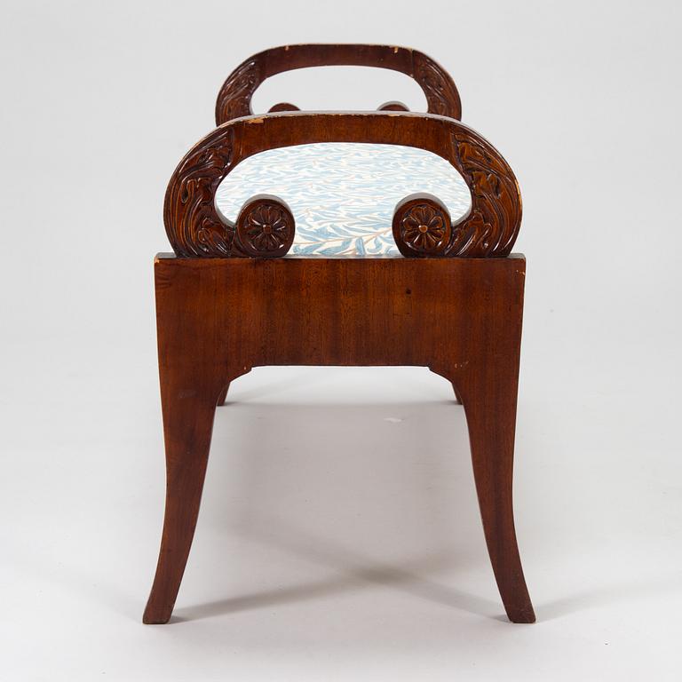 A bench from the first half of the 19th-century.