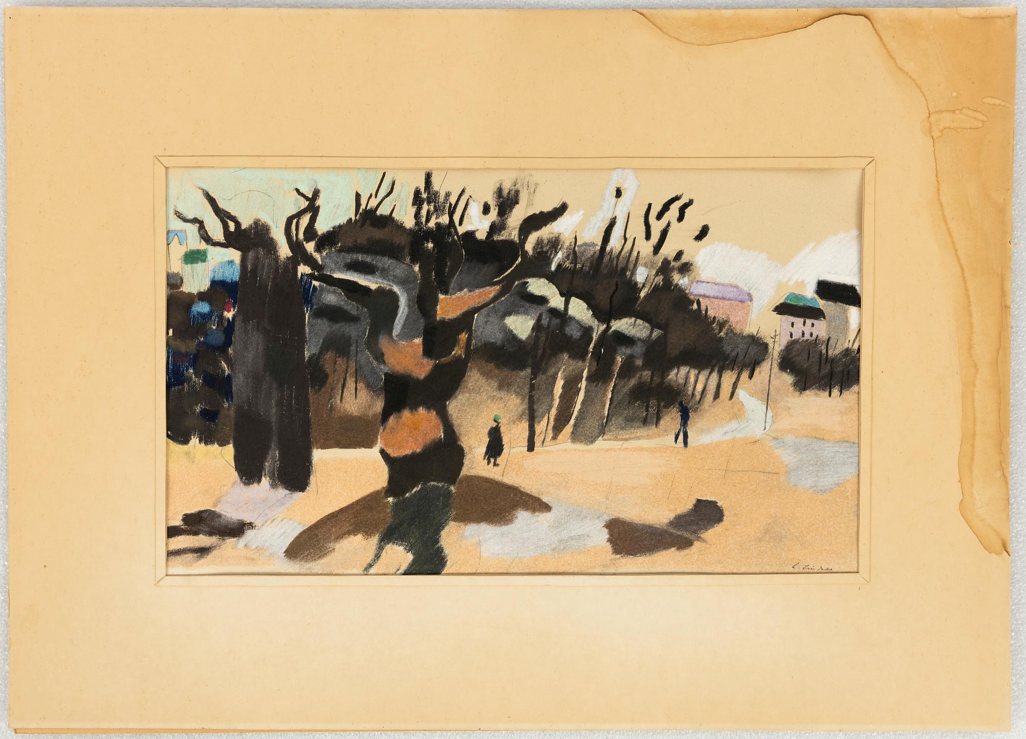 Lage Lindell, "Landskap, Råsunda".