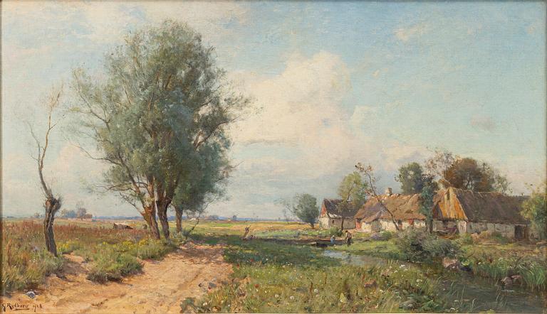 Gustaf Rydberg, Skåne landscape.