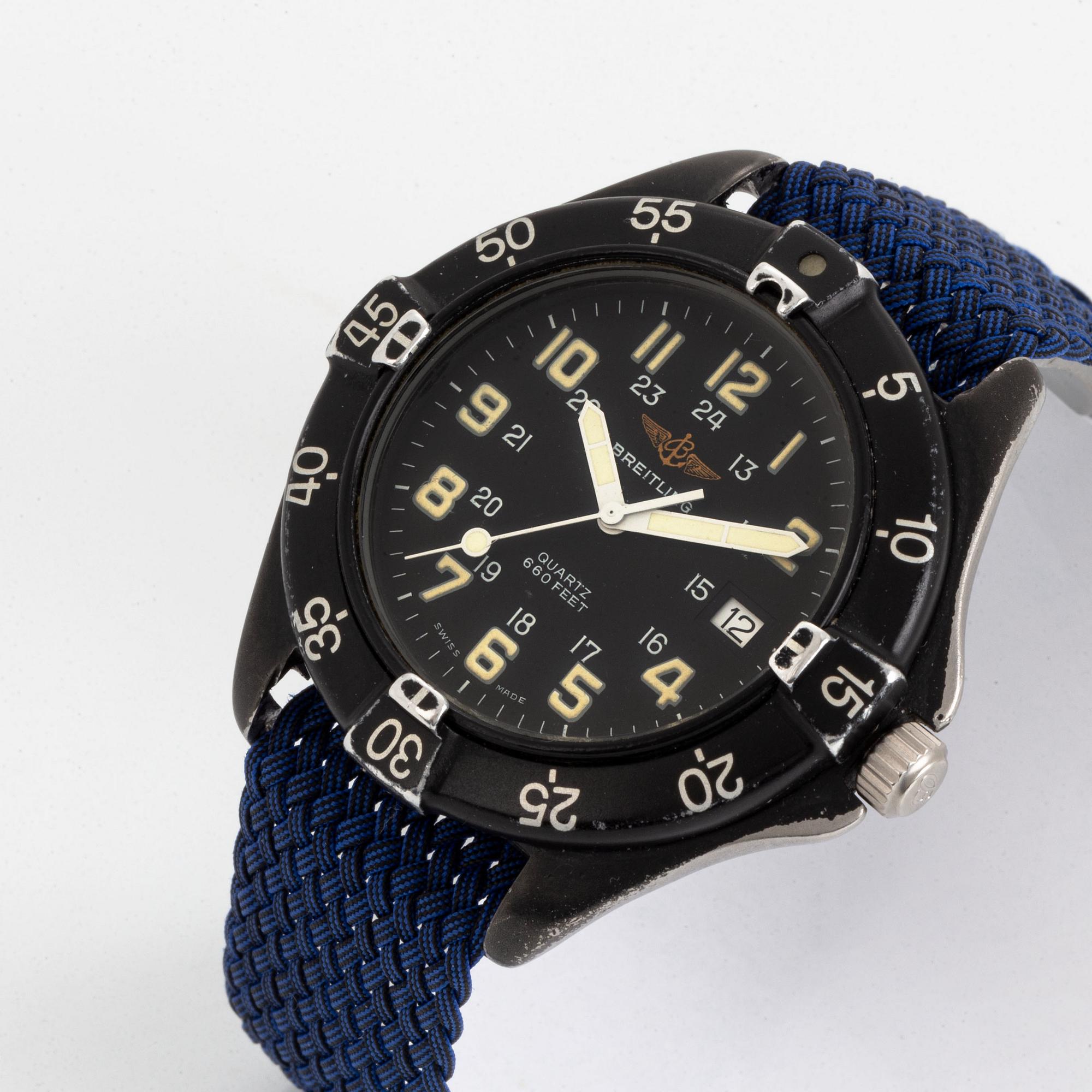 Breitling, Colt (660 FEET), "Military", wristwatch, 39 mm.