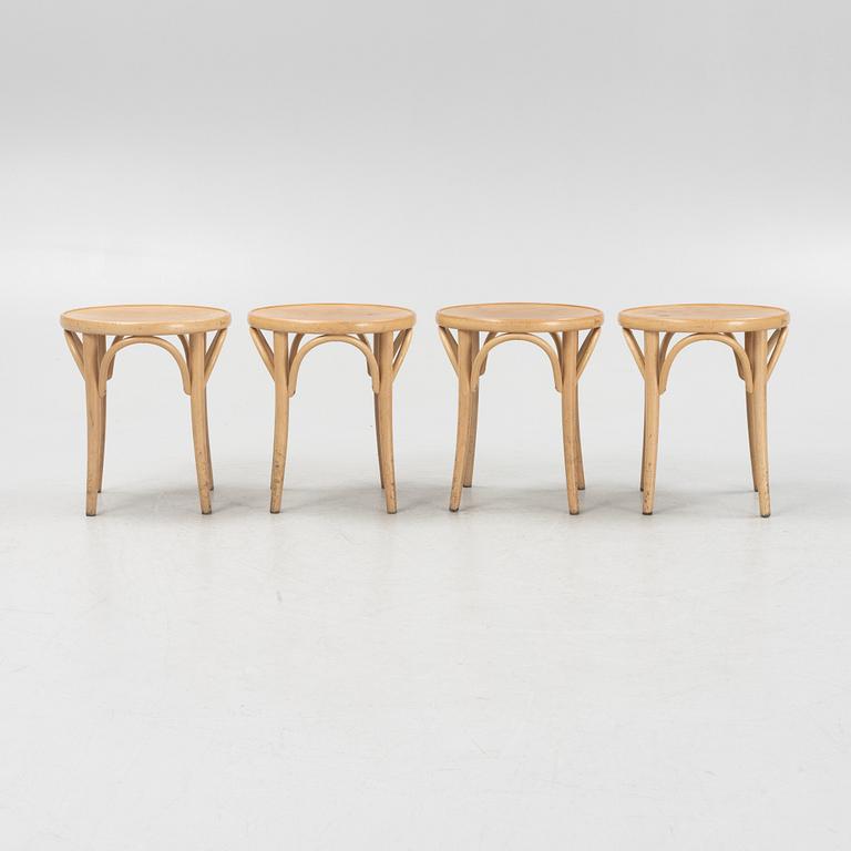 Stools, 4 pcs, "Stool No 60", TON.