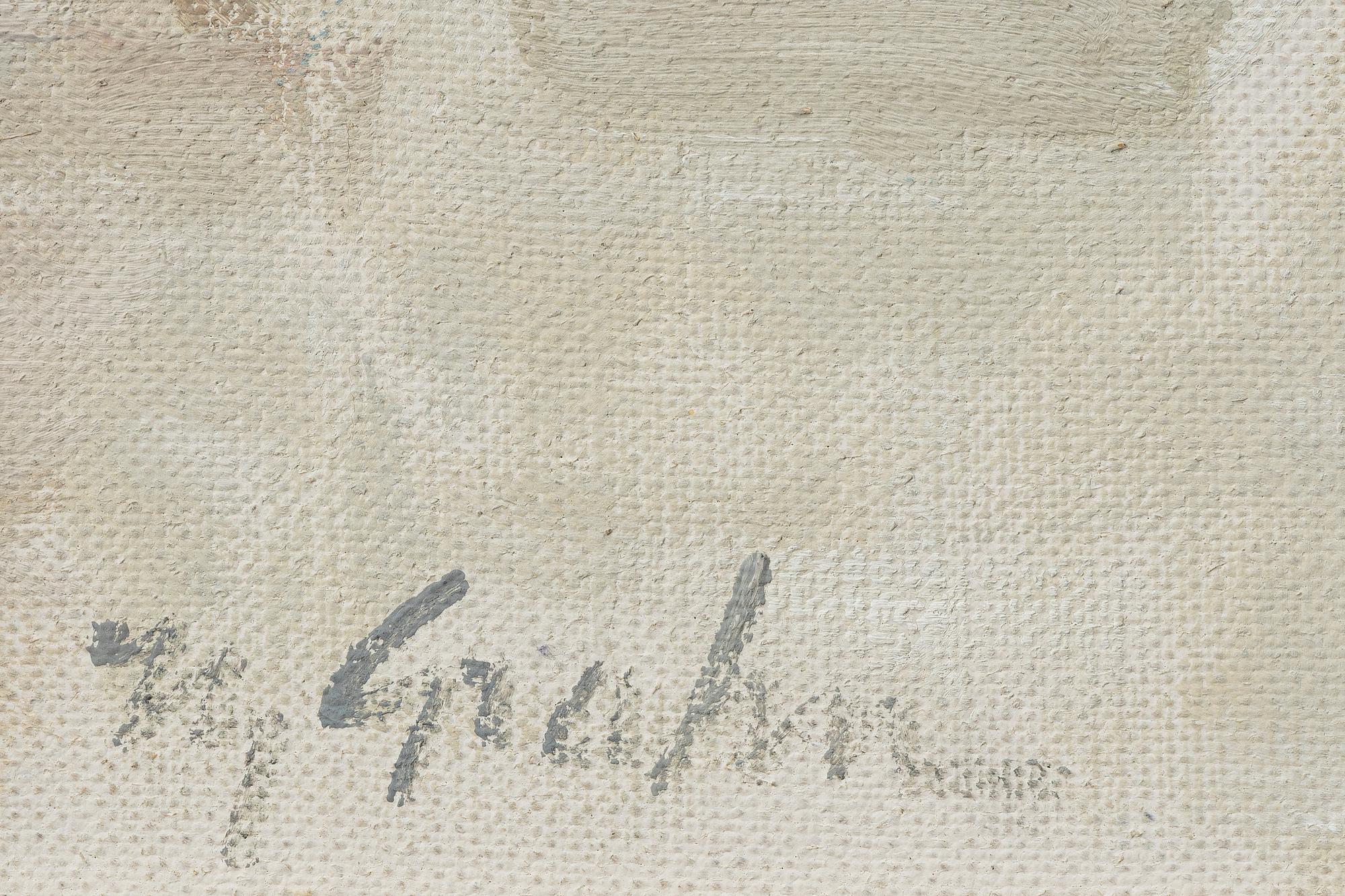 Hjalmar Grahn, "Fiskare på brygga".
