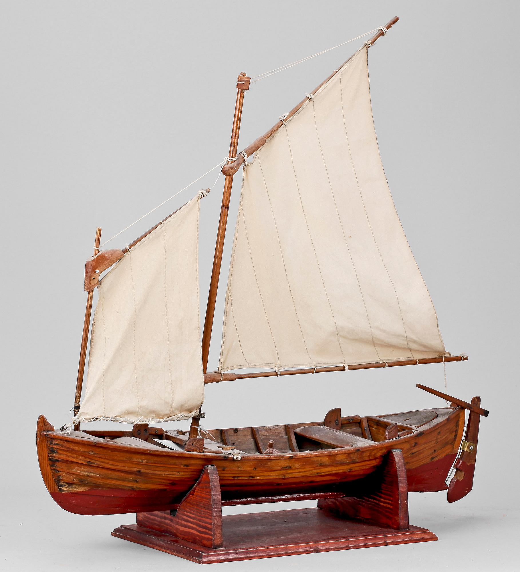 MODELLBÅT, 1900-talets första hälft.