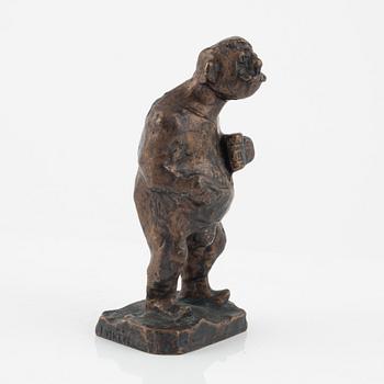 Bror Marklund, Sculpture, bronze, signed BM, height 22.5 cm.