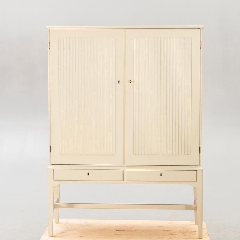 A Svensk Fur paitend cabinet mid 1900s.