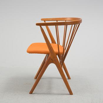 HELGE SIBAST, STOL, modell nr 8, för Sibast Møbler, Danmark, 1900-talets mitt.