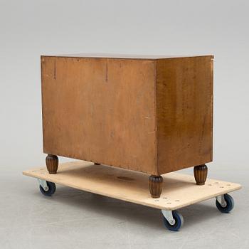 A birch veneered Swedish Grace chest of drawers, 1920's.