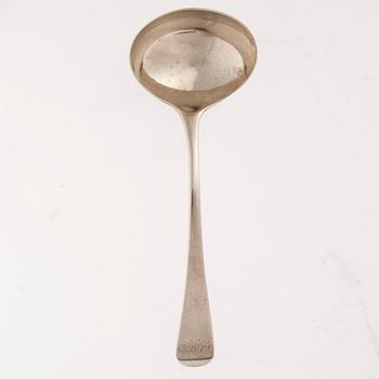 SÅSSLEV, silver, London 1798. Vikt 55 g.