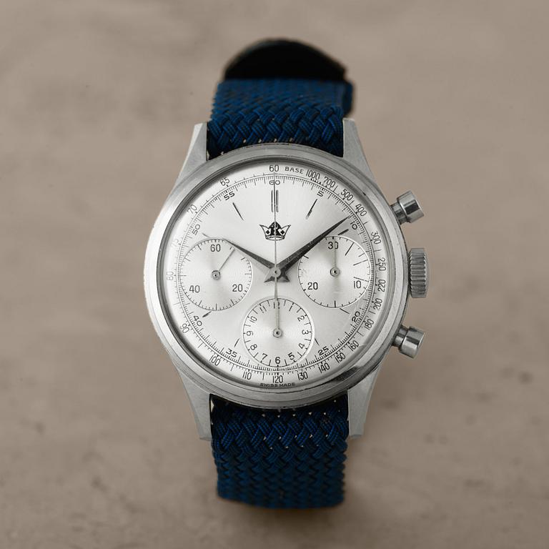 KRONOMETER STOCKHOLM, "Base 1000", chronograph, wristwatch, 36 mm,