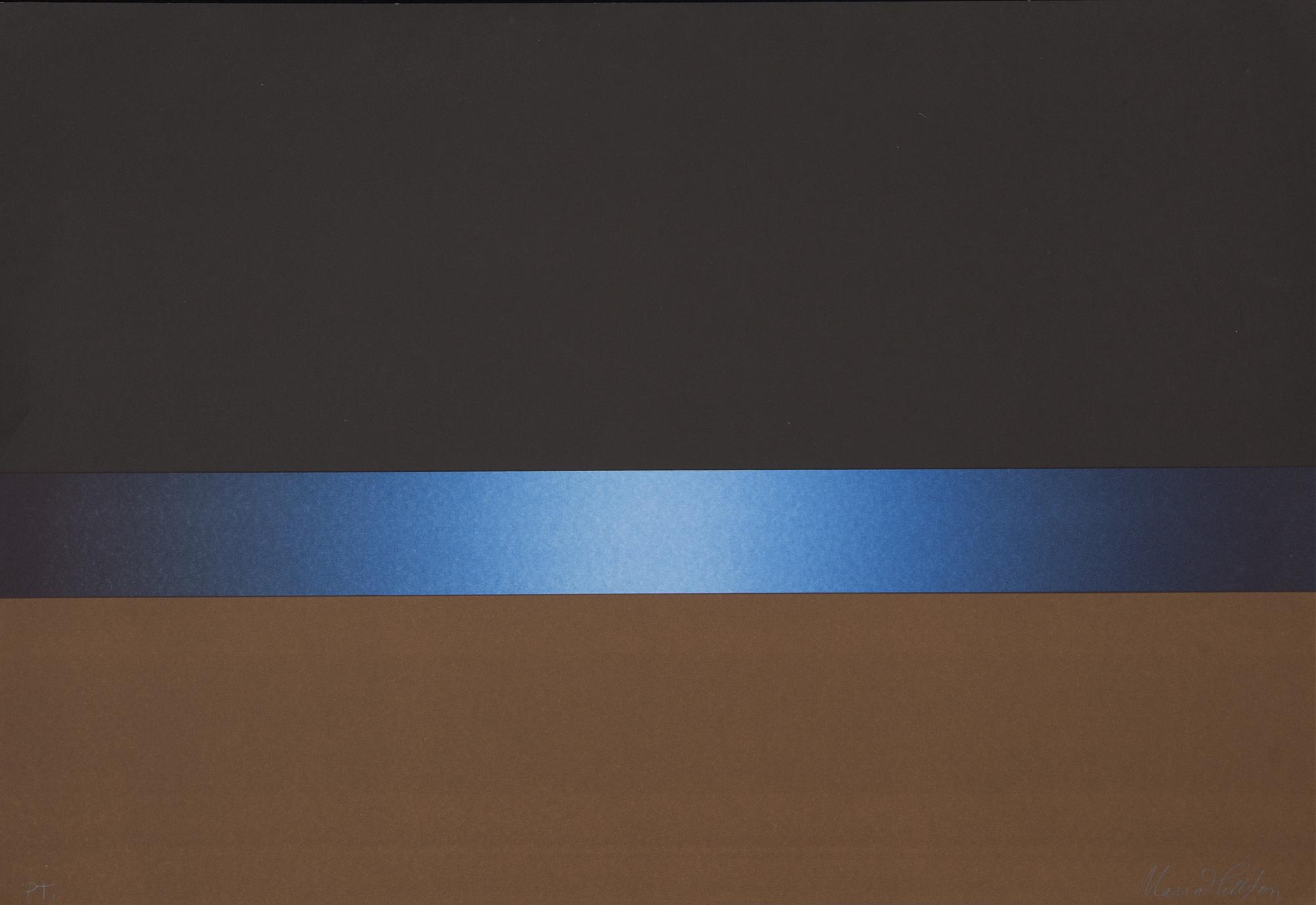 MARIA HILLFON, färglitografier, 2 st, signerade. Provtryck.