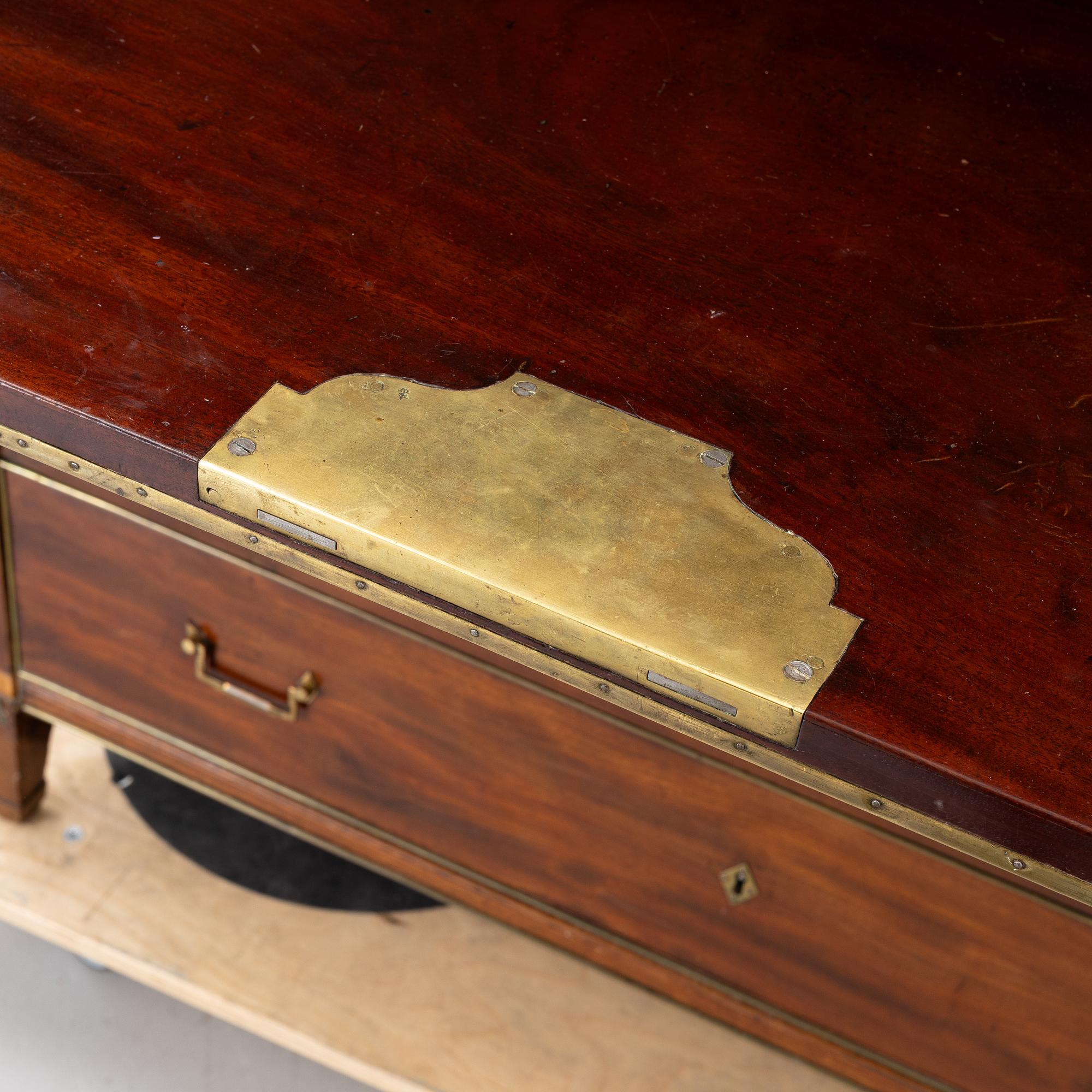 Writing desk, made in Stockholm, circa 1800, Late Gustavian.