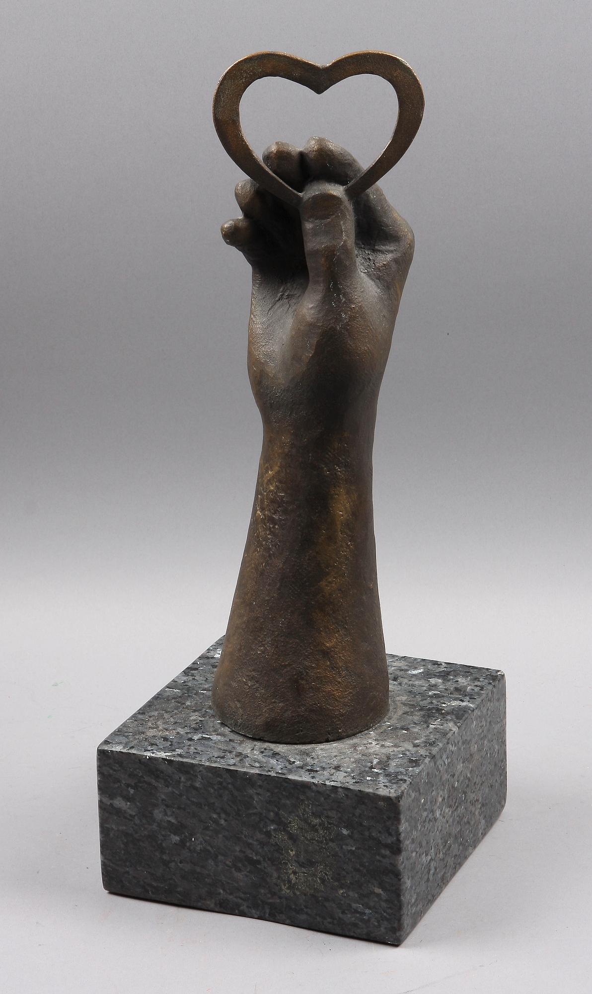 SKULPTUR, brons, 1900-talets andra hälft.