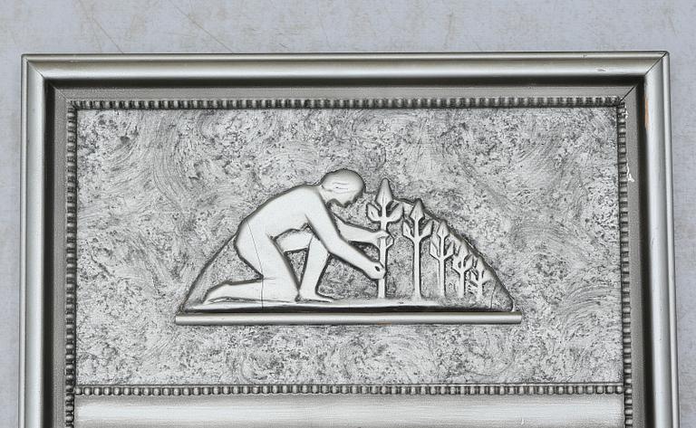 SPEGEL MED KONSOLBORD, ca 1920/30.