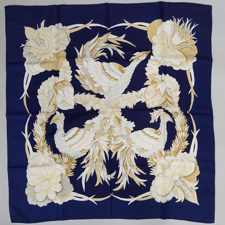 SCARF, Hermès, "Tahiti", issued 1971.