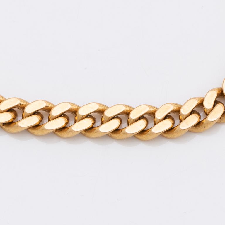 BALESTRA armband 18K guld vikt  ca 28 gram.