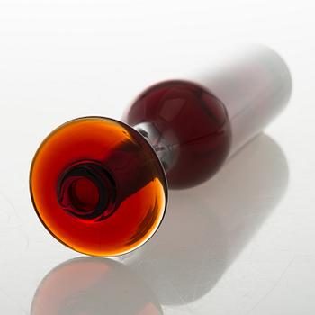 OIVA TOIKKA,a bottle signed Oiva Toikka Nuutajärvi 397/2000.