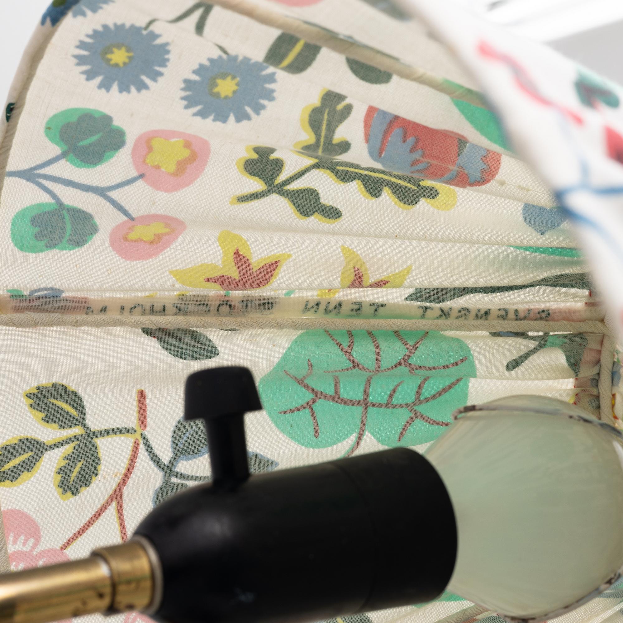 Golvlampor, 2 st, model 41046, Asea, 1950-tal.