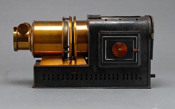 KARBIDPROJEKTOR, London, omkring 1900.