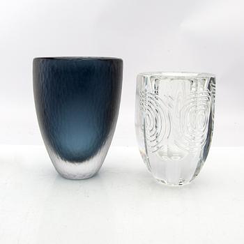 Jan Johansson, vases 2 pcs unsigned.