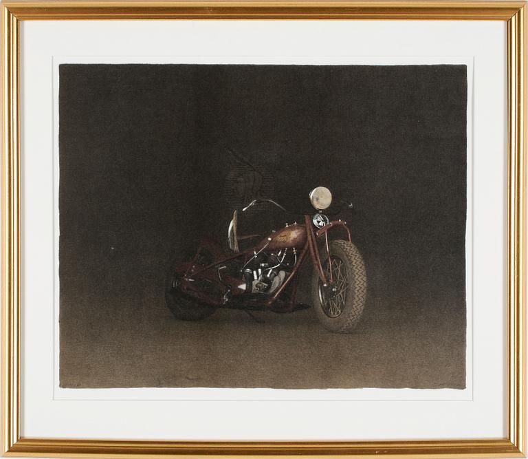 JOHN-E FRANZÉN, färglitografi, signerad o numrerad 112/250.