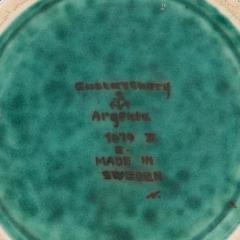 Wilhelm Kåge, a ceramic vase, "Argenta", Gustavsberg 1935.