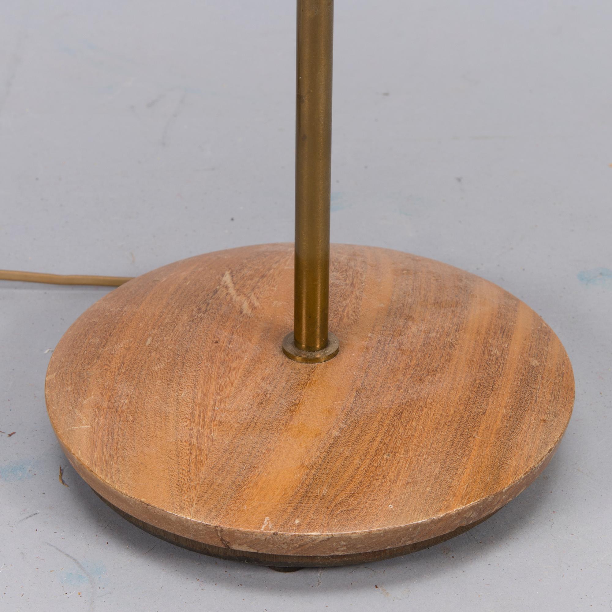 A mid-20th Century floor lamp, Kone-Tukku Finland.