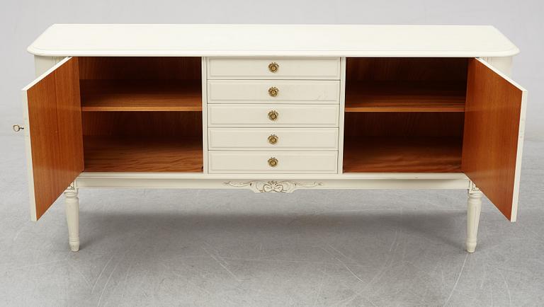 A Gustavian style sideboard, second half of the 20th Century.