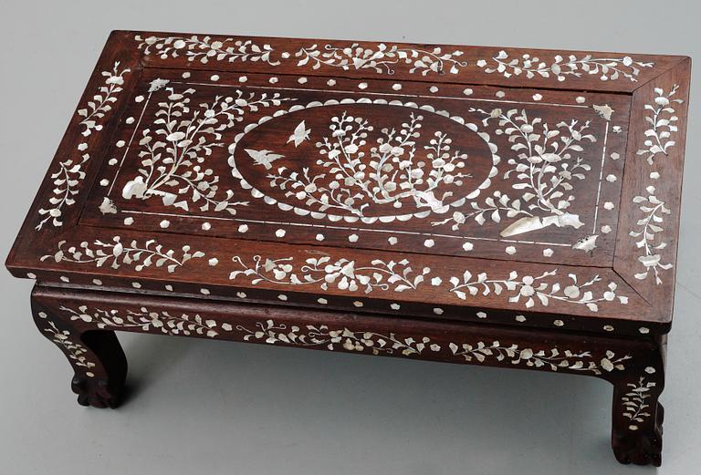 A 19/20th century Chinese table.
